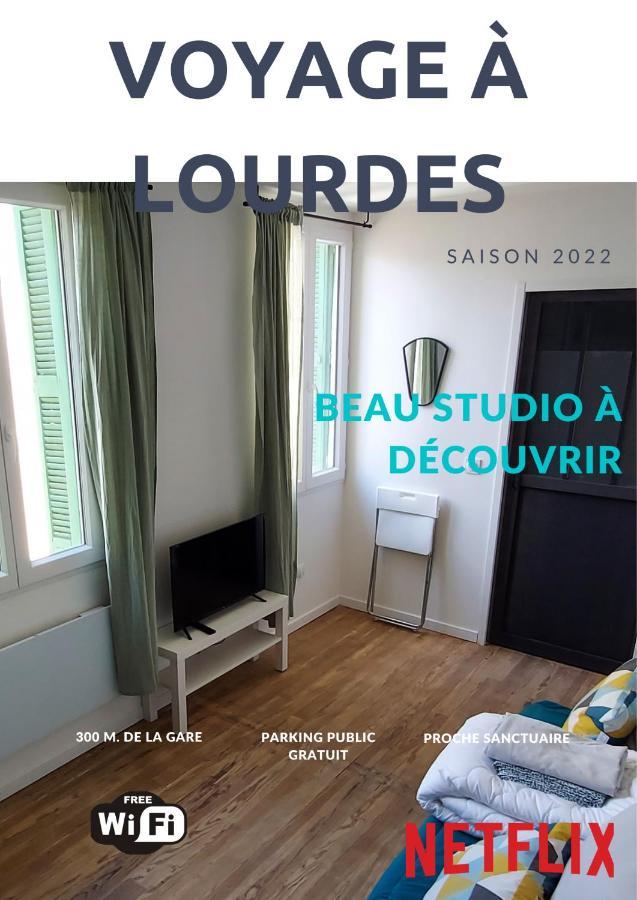 Studio Cosy Proche Gare Et Centre Ville Lourdes Exterior photo